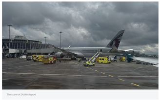Máy bay Qatar Airways gặp nhiễu động, 12 người bị thương