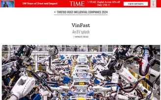VinFast vào top 100 công ty có tầm ảnh hưởng nhất thế giới năm 2024