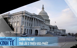 Nợ công tăng vọt, chính phủ Mỹ trả lãi 2 triệu USD/phút