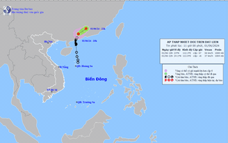 Bão số 1 đổ bộ Trung Quốc, Biển Đông vẫn có sóng cao 4 m