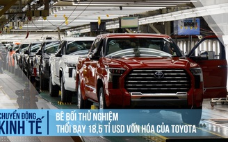 Bê bối thử nghiệm thổi bay 18,5 tỉ USD vốn hóa của Toyota