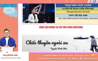 Bí quyết ôn thi tốt nghiệp THPT đạt điểm cao: 'Thực chiến' nghị luận văn học