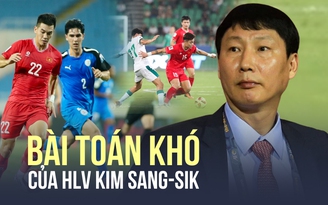 Bài toán cho HLV Kim Sang-sik sau vòng loại World Cup