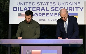 Mỹ và Ukraine ký thỏa thuận ‘lịch sử’ về an ninh trong 10 năm