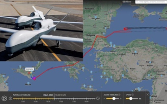 UAV MQ-4C của Mỹ phát tín hiệu khẩn cấp gần Crimea