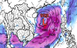Biển Đông có khả năng xuất hiện bão vào đầu tuần sau
