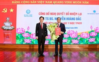 PGS-TS Nguyễn Hoàng Bắc tiếp tục làm Giám đốc Bệnh viện đại học Y Dược TP.HCM