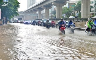 Miền Bắc mưa rất lớn từ chiều nay, đề phòng ngập ở đô thị