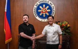 Ông Zelensky đến Philippines, thúc đẩy quan hệ ngoại giao