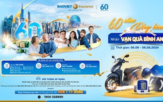 Bảo hiểm Bảo Việt tung khuyến mại hè lớn nhất năm mừng 60 năm thành lập