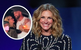 Julia Roberts gây tranh cãi vì gần gũi với bạn trai của Taylor Swift