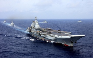Tàu sân bay Trung Quốc tập trận ở Tây Thái Bình Dương?