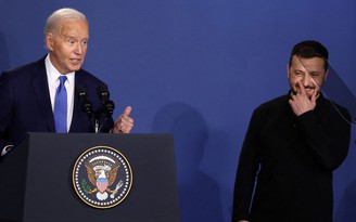 Tổng thống Biden gọi nhầm Tổng thống Zelensky là 'Putin'