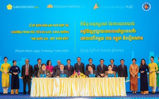 Saigontourist Group, Vietnam Airlines xúc tiến du lịch Campuchia nhân chuyến thăm của Chủ tịch nước Tô Lâm