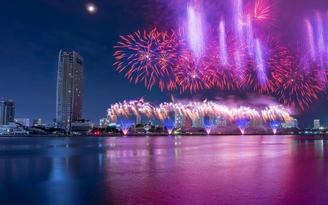 Khách quốc tế đến Đà Nẵng dịp Lễ hội pháo hoa quốc tế tăng 33% so với cùng kỳ