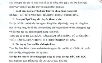 Chuyên gia ngành y lo ngại chất lượng bác sĩ đào tạo ngắn hạn