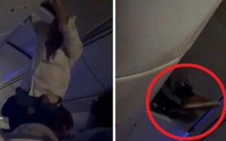 Nhiều hành khách bay lên trần máy bay, kẹt trong ngăn để đồ vì nhiễu loạn