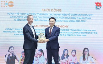 Triển khai dự án hơn 1 triệu USD hỗ trợ phát triển thanh niên Việt Nam