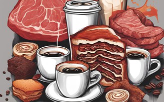 Ngày mới với tin tức sức khỏe: Ăn thịt đỏ cùng lúc với uống cà phê có tốt?