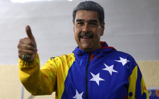 Tổng thống Venezuela Nicolas Maduro tái đắc cử nhiệm kỳ 3