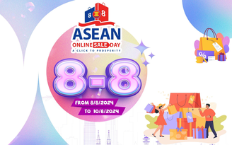 Ngày mua sắm trực tuyến ASEAN 2024 trở lại vào ngày 8 - 10.8.2024