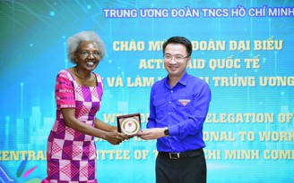 T.Ư Đoàn đề xuất hợp tác với ActionAid quốc tế