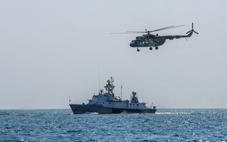 Hai chiến hạm Nga đến khu vực châu Á-Thái Bình Dương huấn luyện