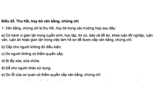 Vụ bằng cấp của thượng tọa Thích Chân Quang: Bằng không đủ điều kiện xử lý ra sao?