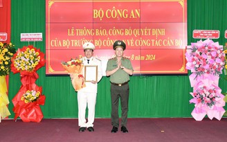 Phó giám đốc Công an tỉnh Đồng Tháp làm Giám đốc Công an tỉnh Trà Vinh