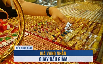 Biến động vàng ngày 16.8: Giá vàng nhẫn quay đầu giảm