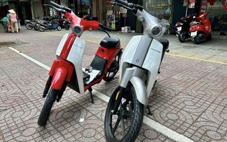 Xe máy điện Honda Cub E đầu tiên về Việt Nam