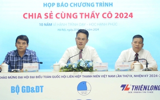 Vinh danh giáo viên trường giáo dưỡng trong chương trình Chia sẻ cùng thầy cô