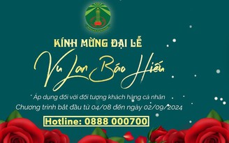 Tháp Long Thọ mừng đại lễ Vu Lan báo hiếu 2024