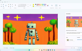 Cách vẽ tranh bằng công cụ Microsoft Paint