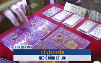 Biến động vàng ngày 29.8: Giá vàng nhẫn neo ở đỉnh kỷ lục