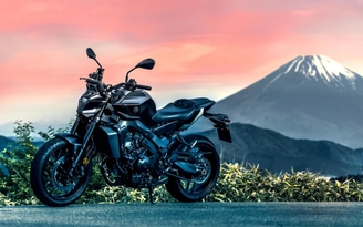 Mô tô Yamaha MT-09 dùng hộp số tự động như ô tô