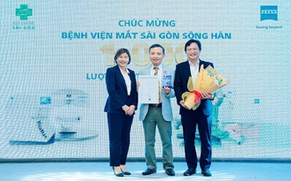 Bệnh viện mắt Sài Gòn Sông Hàn triển khai thành công 1.000 ca phẫu thuật ReLEx SMILE