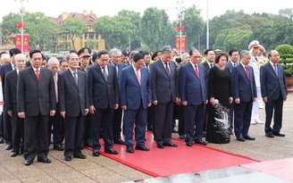 Lãnh đạo Đảng, Nhà nước viếng Chủ tịch Hồ Chí Minh nhân Quốc khánh 2.9