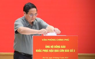 Thủ tướng biểu dương Quảng Ninh, Hải Phòng nhường 200 tỉ tiền hỗ trợ thiệt hại