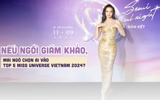 Nếu ngồi giám khảo, Mai Ngô chọn ai vào Top 5 Miss Universe Vietnam 2024?