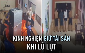 Gia đình dọn nhà chạy lũ thần tốc: Bí quyết di dời tài sản nhanh nhất