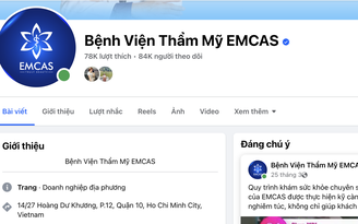 Bệnh viện thẩm mỹ ở TP.HCM bị xử phạt vì không đăng ký người hành nghề