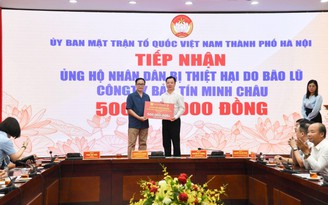 Bảo Tín Minh Châu ủng hộ 760 triệu đồng hỗ trợ cho đồng bào vùng lũ