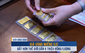 Biến động vàng ngày 4.9: Giá vàng miếng SJC đắt hơn thế giới gần 6 triệu đồng/lượng