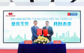 Kim Long Motor và Tập đoàn Yuchai ký kết chuyển giao công nghệ chế tạo động cơ