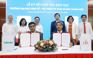 Sinh viên UEF sẽ sang Báo Thanh Niên học môn phương pháp biên tập