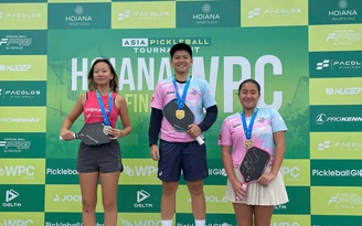 CLB Pickleball D-Joy tạo bất ngờ tại giải đấu Hoiana WPC Finals