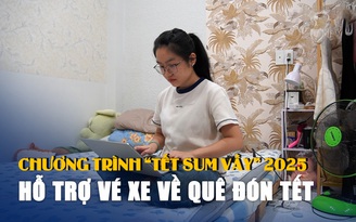 Chương trình “Tết sum vầy” 2025 hỗ trợ vé xe đưa sinh viên, người lao động về quê đón Tết