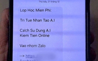 Coi chừng bẫy lừa 'đăng ký học trí tuệ nhân tạo miễn phí'