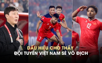 Dấu hiệu cho thấy đội tuyển Việt Nam sẽ vô địch AFF Cup